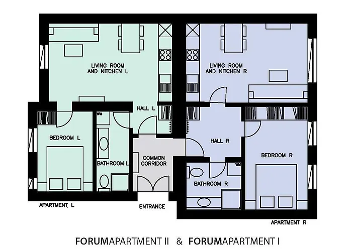 Forum I And Ii Apartment *